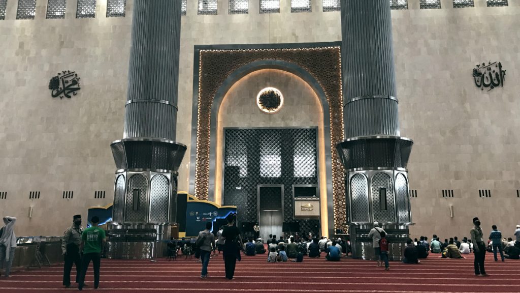 Area Dalam Masjid Istiqlal 2022