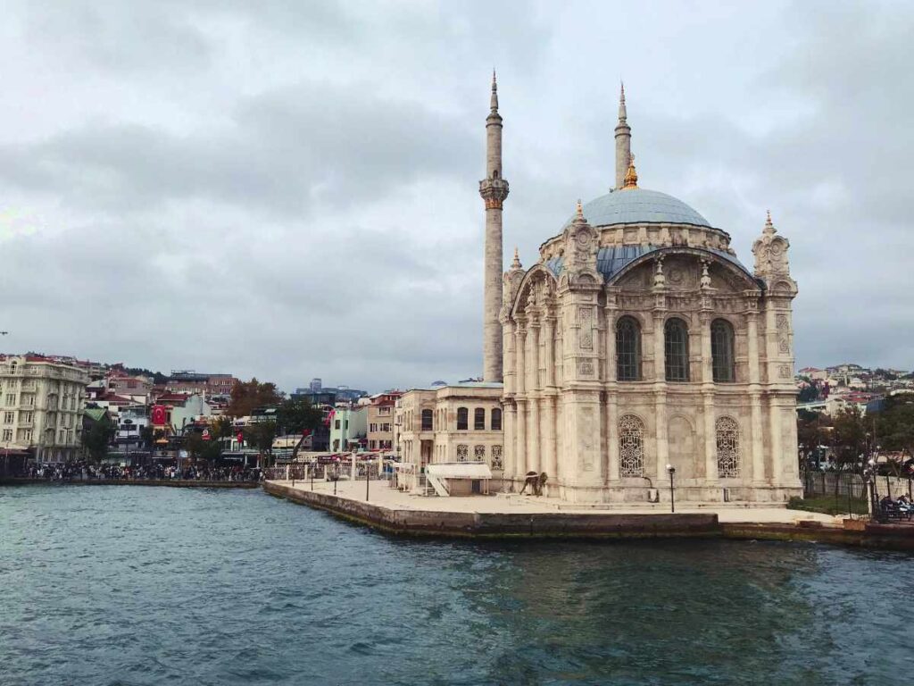 Büyük Mecidiye Mosque from Cruise Boat View